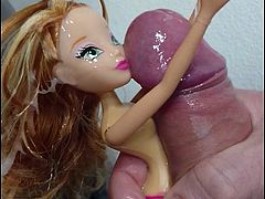 Masturbation on Winx doll (part 2)