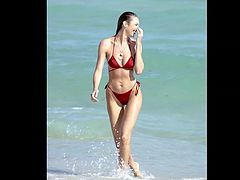 Candice Swanepoel - Bikini Miami Beach