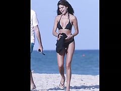 Natalya Alberto - Tiny bikini at Miami Beach