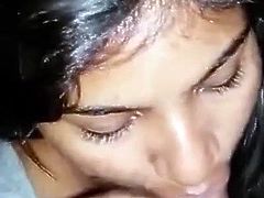 desi indian college girl sucking and getting cumshot