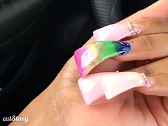 Awesome Flare Nails