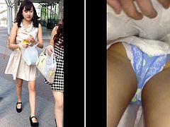 Upskirt6 - pretty panty with face