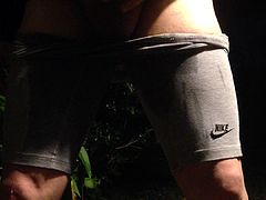 pee tight spandex bike shorts and shoot up to my mouth
