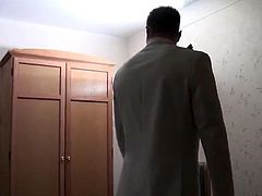 Cheating Wife Gets Fucked by Her Neighbor While Husband Gone
