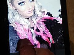 Alexa bliss cum tribute #7