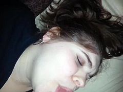 Cum in wifes mouth