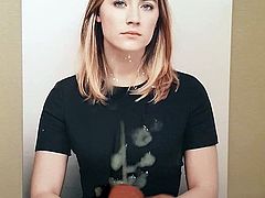 Saoirse Ronan - Cum tribute #1