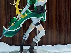 Leafa ALO figure bukkake