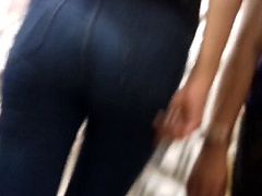 Indian Tight Jeans Girl