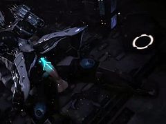 Kitty Valkyr vs Excalibur ( animation by whtecrow)