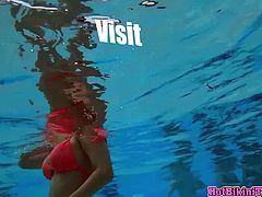 Underwater Thong Teens Bikini Close Up Hidden Cam Voyeur Spy