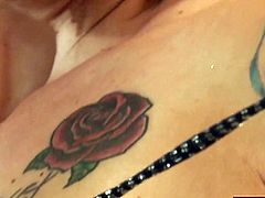 Hot Tattooed Redhead Loves Big Black Cock (Anna Bell Peaks)