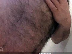 hairy bear show cock