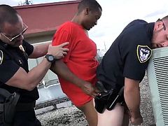 Free black gay porn thug cops Apprehended Breaking and