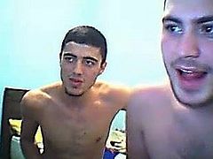 Tow kurdish turk guys make horny cum