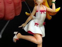 Shinobu Oshino figure01 bukkake(fake)