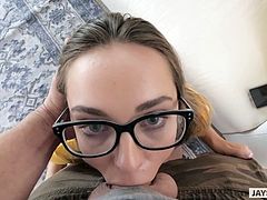 Nerdy Step Sister Uses Bros Dick To Get Even With Her Ex