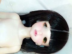 Cumshot on doll 9 - BJD facial bukkake