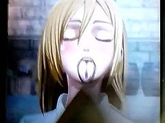 SoP Bukkake Krista Lenz (Shingeki no Kyojin)