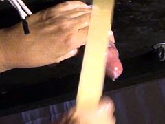 Check out this compilation of this nasty granny tormenting a tiny dick.Watch her tying the dick and trying to jerk it off ...