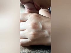 Close up blowjob by tinder milf after I fucked her