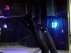 Eyanna stripping in the club pt 2