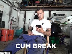 Dom Ully with Ryan Cage at Cum Break Scene 1 - Trailer