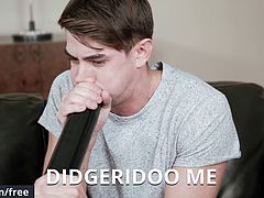 Men.com - Aspen Jack Hunter - Didgeridoo Me - Drill My Hole - Trailer preview