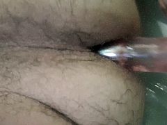 Fucking my ass with a dildo