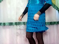 Dress satin