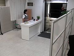 Fuck The Japanese Receptionist GIrl