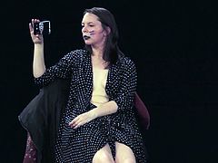 Nina Broniszewski nude on stage