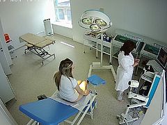 Gyno exam hidden cam