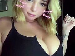 Big tit russian teen nipslip