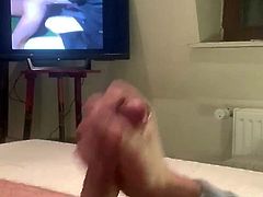 Jerk off and cum with a fist movie