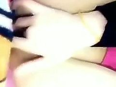 Barely legal teen girl fingering herself