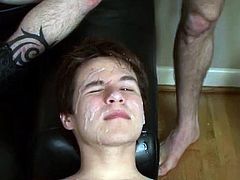 Small boys oral gay sex video and young with guy movie