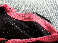 blondes dirty creamy polka dot knickers part 3