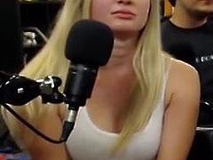 Blonde Goddess Elyse Willems Showing Off Her Perky Tits