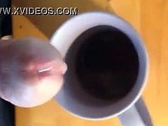Cum Food - Coffee with Men Milk