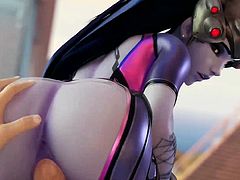 Overwatch Widowmaker Gorgeous Body Gets Fucks and Creampied