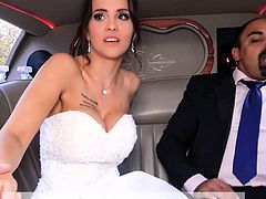 VIP4K. Guy doesnt lose his chance and seduces bride