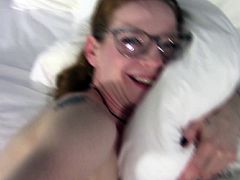 Nerd With Thick Dick In Mouth And Load Blown Inside Vagina