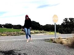 Candystart - Dirty feet soles walking and teasing