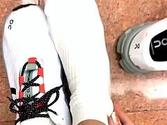 Amateur Trampling brings you Foot Fetish xxx mov