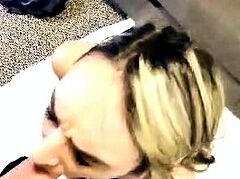 Amateur Blond Give Nice POV Blowjob