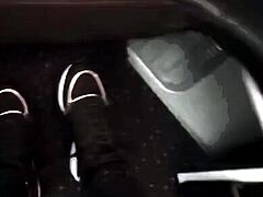 Foot fetish Close up feet and toes tease