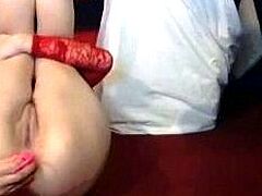 Huge ass brunette anal masturbating free cam