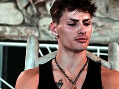 Handsome stud assfucked by his BF