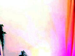 Amateur Webcam Teen Flashes Masturbates